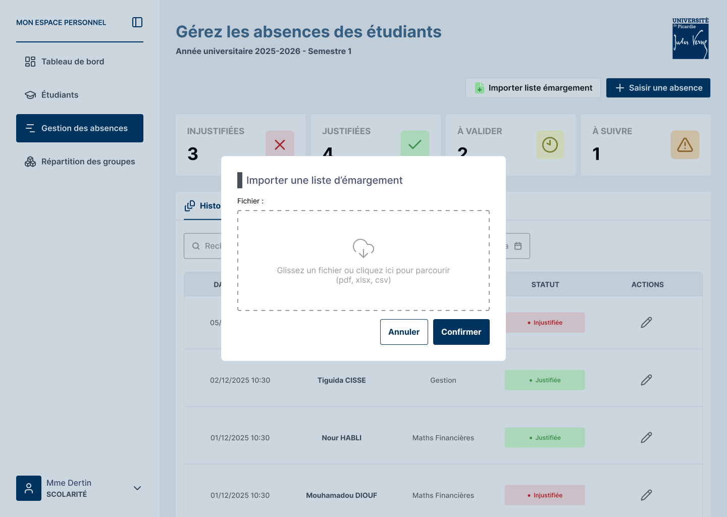 Maquette UX/UI – Gestion de groupes - image 4