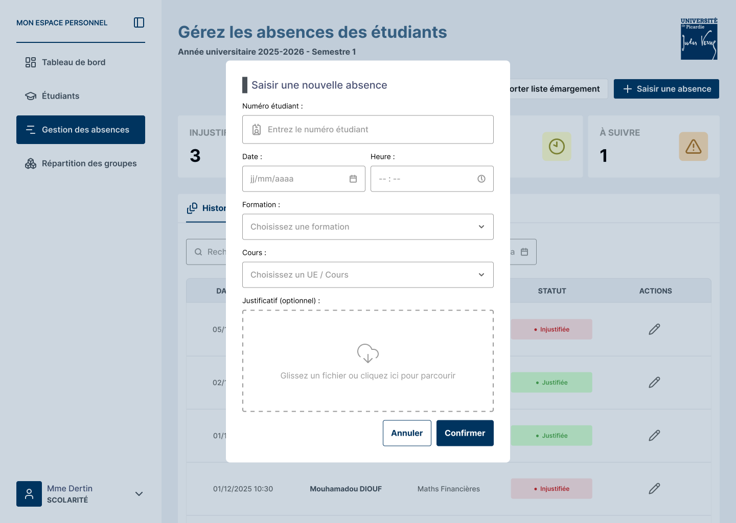 Maquette UX/UI – Gestion de groupes - image 5